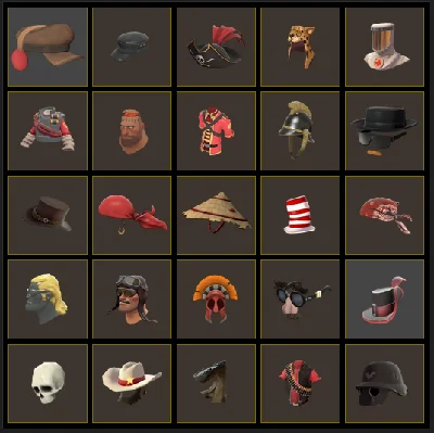 Random Team Fortress 2 Hats