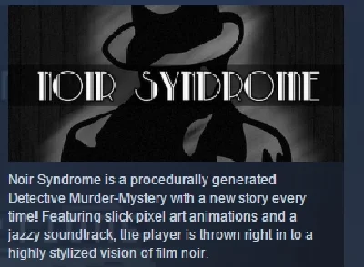 Noir Syndrome 💎STEAM KEY REGION FREE GLOBAL+РОССИЯ