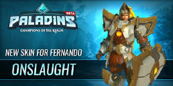 Paladins: Fernando Onslaught Skin PC Ключ / Key