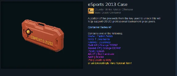 ESports Case 2013 (Random Weapon) + BONUS