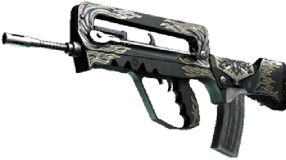 Chrome Gun Case (Random weapons.) + BONUS