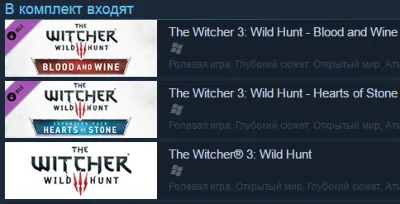 Witcher 3: Wild Hunt - Game of the Year Edition  RU СНГ
