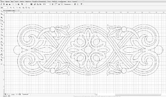 Carving in a panel. Files ArtCAM 2011; CorelDRAW vector