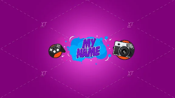 Gameblog youtube channel art