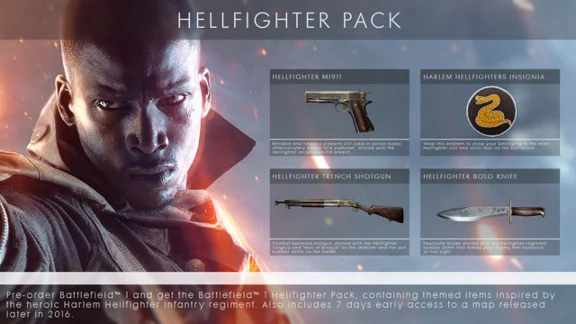 Battlefield 1 - Hellfighter Pack (DLC)