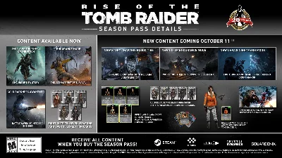 Rise of the Tomb Raider -Season Pass [SteamGift-RU]
