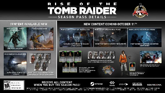 Rise of the Tomb Raider -Season Pass [SteamGift-RU]