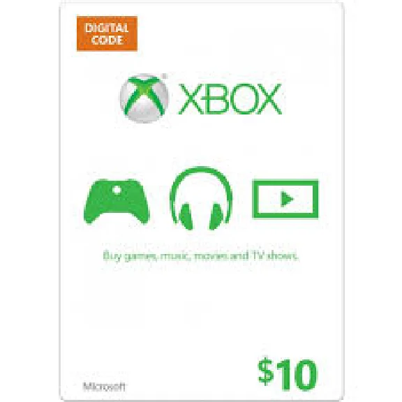XBOX Gift Card $ 10 (USA) | SCAN (SCAN) CARD | DISCOUNT