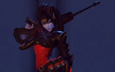 Overwatch skin Widowmaker Noire from Origins edition PC