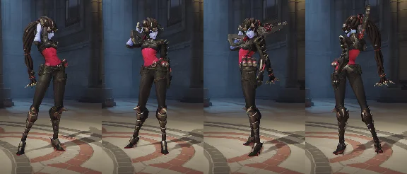 Overwatch skin Widowmaker Noire from Origins edition PC