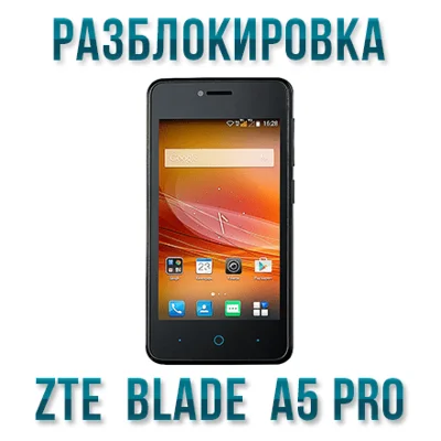Unlock code for ZTE Blade A5 Pro