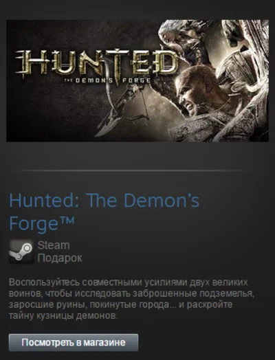 Hunted The Demons Forge (Steam Gift Region Free / ROW)