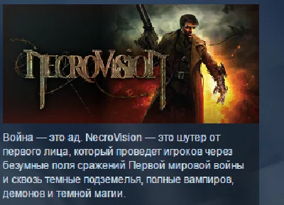 NecroVision 💎STEAM KEY RU+CIS LICENSE
