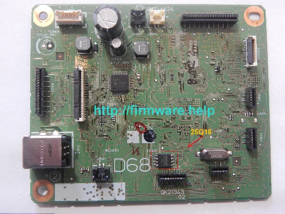 Canon MG5740 dump 25Q16 + 25Q128
