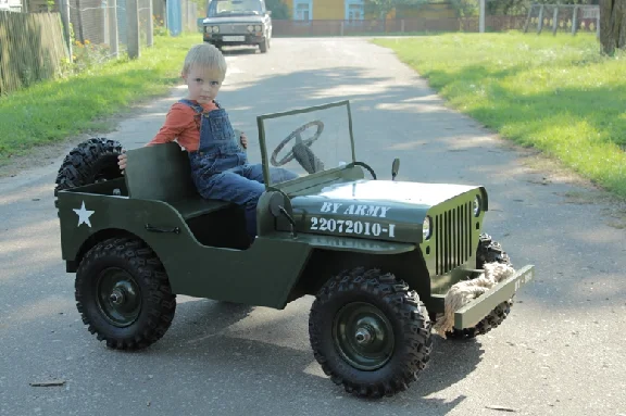Children´s car "Willys". Drawings
