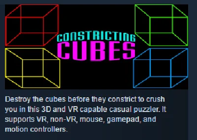 Constricting Cubes 💎 STEAM KEY REGION FREE GLOBAL