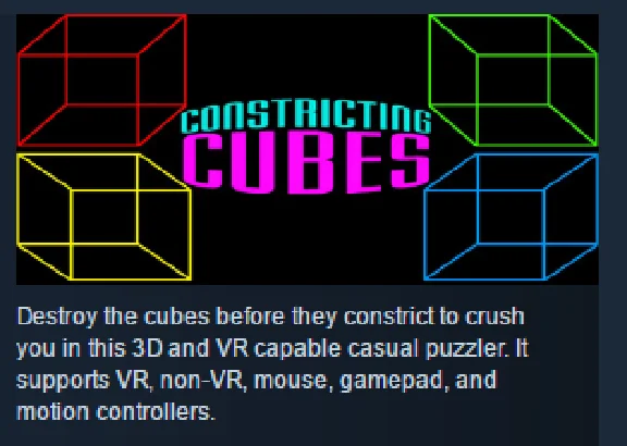 Constricting Cubes 💎 STEAM KEY REGION FREE GLOBAL