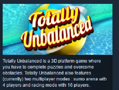 Totally Unbalanced STEAM KEY REGION FREE GLOBAL