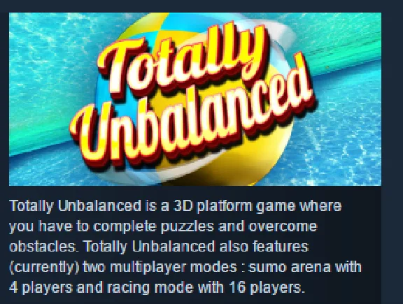 Totally Unbalanced STEAM KEY REGION FREE GLOBAL