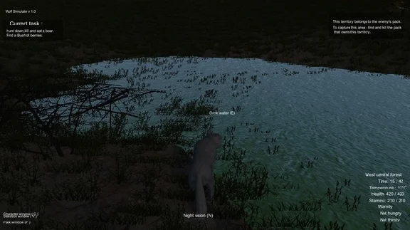 WOLF SIMULATOR ( Steam Key / Region Free ) GLOBAL ROW