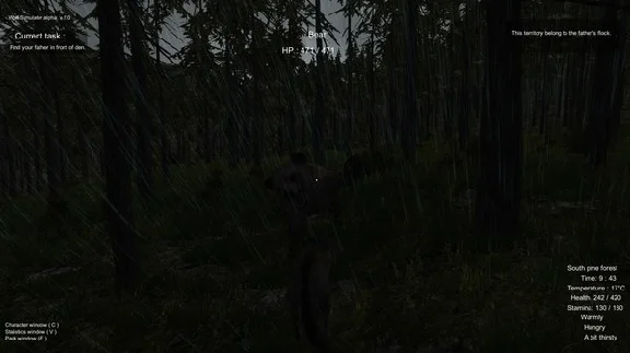 WOLF SIMULATOR ( Steam Key / Region Free ) GLOBAL ROW