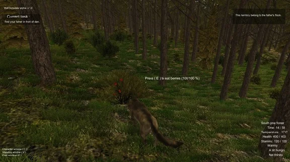 WOLF SIMULATOR ( Steam Key / Region Free ) GLOBAL ROW