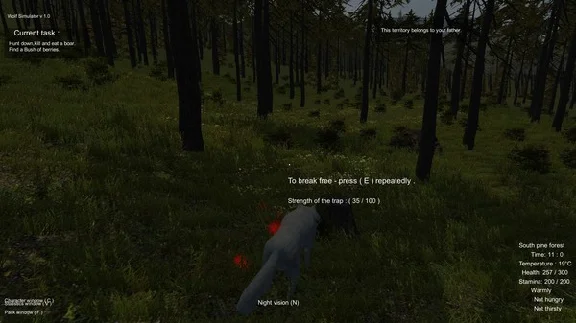 WOLF SIMULATOR ( Steam Key / Region Free ) GLOBAL ROW