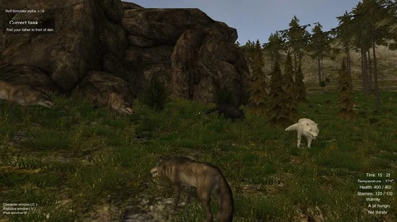 WOLF SIMULATOR ( Steam Key / Region Free ) GLOBAL ROW