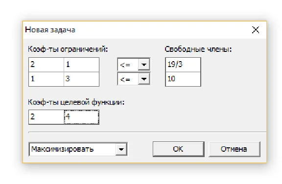 Gomory method. Sources Delphi.