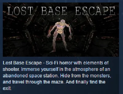 Lost Base Escape STEAM KEY REGION FREE GLOBAL