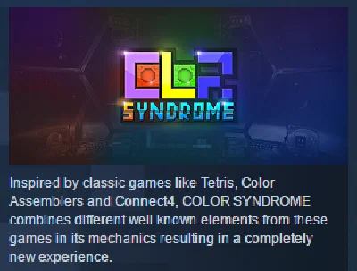 Color Syndrome STEAM KEY REGION FREE GLOBAL