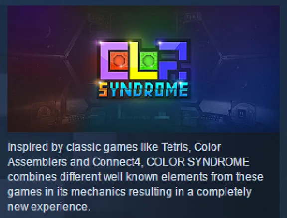 Color Syndrome STEAM KEY REGION FREE GLOBAL