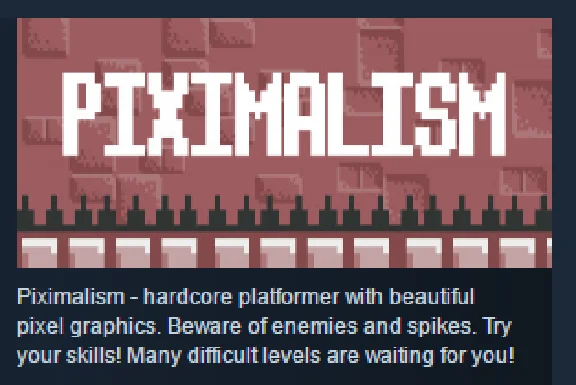 Piximalism STEAM KEY REGION FREE GLOBAL
