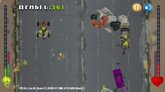 ZombieCarz (Steam Key / Region Free / ROW)