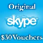 30 USD Genuine Cards for Skype.com 3*10$ ORIGINAL