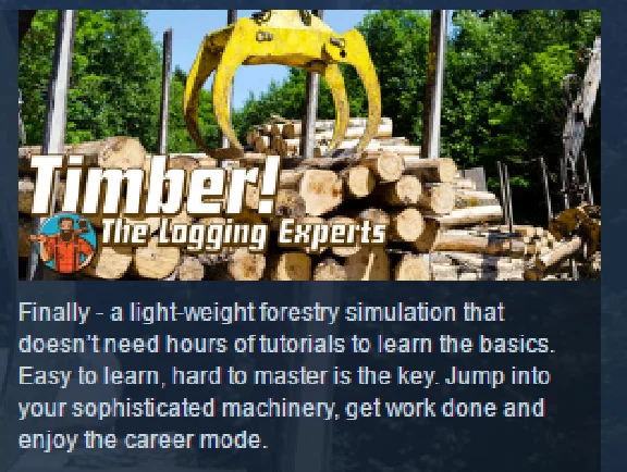 TIMBER! THE LOGGING EXPERTS 💎 STEAM KEY REGION FREE