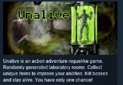 Unalive 💎 STEAM KEY REGION FREE GLOBAL+РОССИЯ