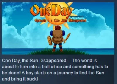 One Day : The Sun Disappeared STEAM KEY REGION FREE