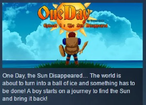 One Day : The Sun Disappeared STEAM KEY REGION FREE