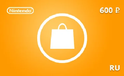 Nintendo eShop Gift Card 600 RUB RU-region