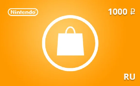 Подарочная карта Nintendo eShop 1000 руб. RU-регион