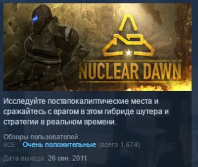 Nuclear Dawn 💎STEAM KEY RU+CIS LICENSE