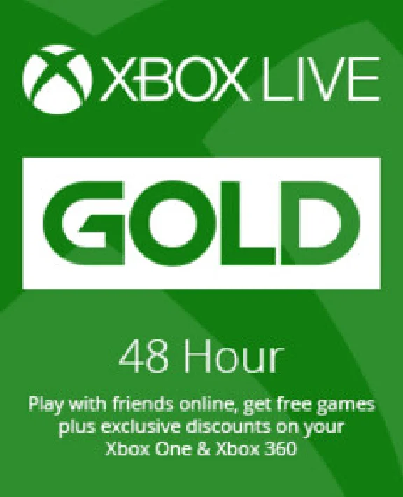 XBOX LIVE GOLD 48 HOURS | All regions of RU / EU / US