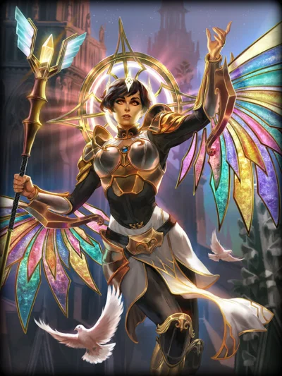 SMITE:  Eset ( Isis ) + skin Celestial ( Region free )