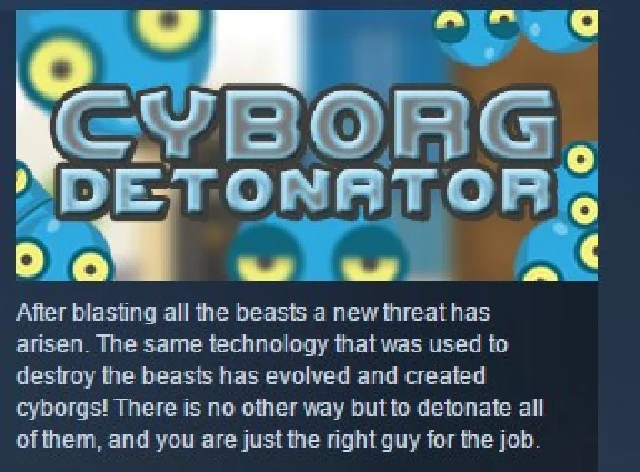 Cyborg Detonator + Beast Blaster +  Zombie Boom STEAM