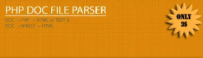 PHP DOC FILE PARSER