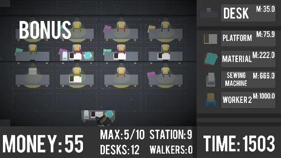 SweatShop (Steam key/Region free) Trading Cards