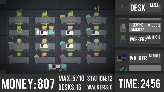 SweatShop (Steam key/Region free) Trading Cards