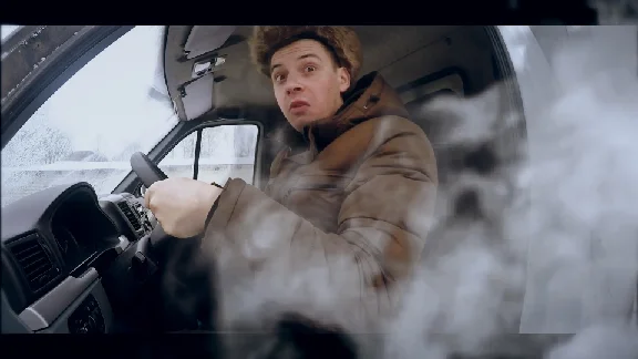 How to burn a car to go to work at the factory!