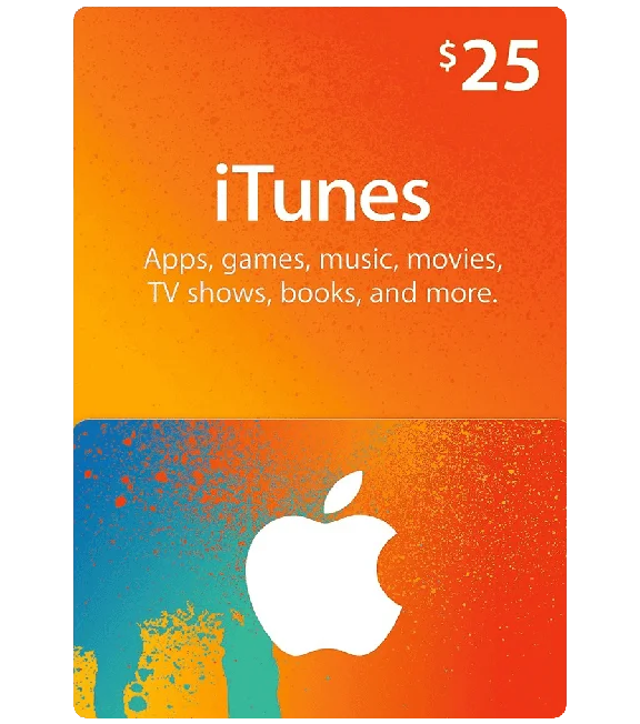 ITUNES GIFT CARD $25 USA + ПОДАРОК